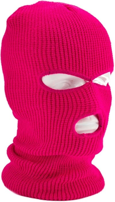 3 Gaten Bivakmuts - Balaclava - Skieën - Balaclava voor Winter - Scooter Bivakmuts - Gezichtsmasker - Ski masker - Roze - LOUZIR