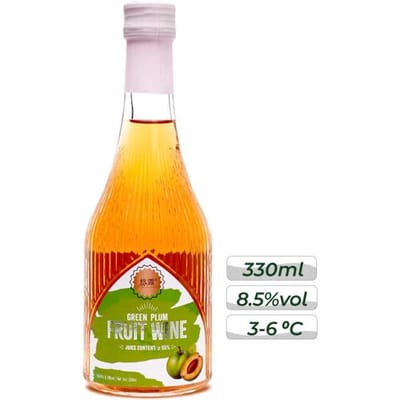 You Lu 【Verkoeling】YouLu Groene Pruimen Vruchtenwijn 8.5% vol 330ml