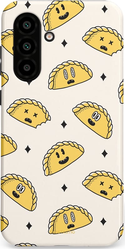 Casetastic Hoesje Geschikt voor Samsung A56 / A36 - Stijlvolle Beschermende Duo-layer Case - Pastei gerei