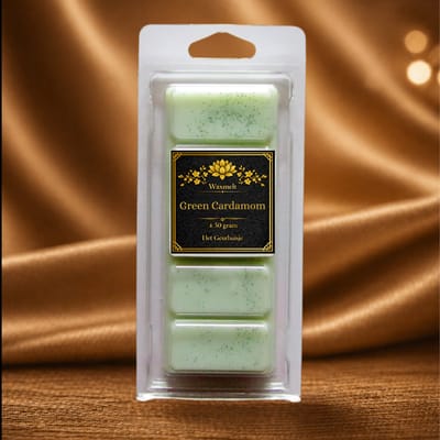 Waxmelt Snapbar: Populaire Wellnessgeur met Green Cardamom - Handgemaakt - 100% Sojawax - Voor (elektrische) geurbrander - Dierproefvrij