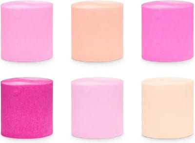 Crêpe slinger mix roze