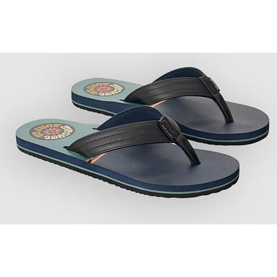 Rip Curl Ripper Bloom Slippers Blauw,Zwart EU 47 Man
