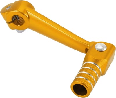 Vouwen Motorfiets Gear Shifter Hendel van Aluminiumlegering in Goudkleur voor Soepel Schakelen en Verbeterde Controle