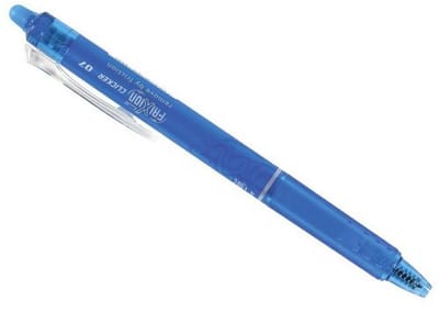Zwarte Gelpen met Verwijderbare Inkt - Perfect voor Schrijven en Corrigeren
