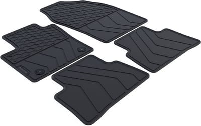 Rubber Automatten geschikt voor Toyota C-HR - Bouwjaar: 2017-2023 - Originele pasvorm - 4-delig