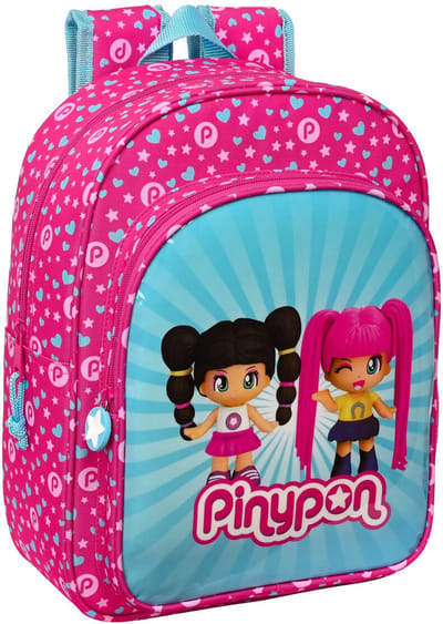 Schoolrugzak Pinypon Blauw Roze 26 x 34 x 11 cm