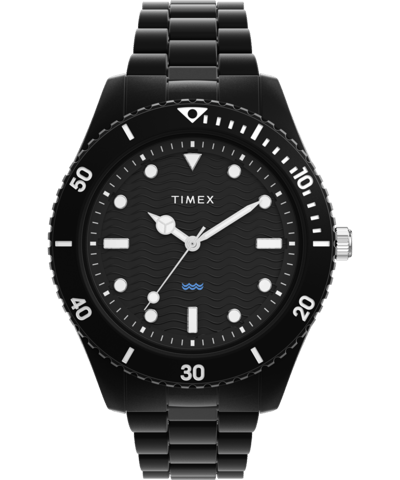 Timex Legacy TW2Y04500 Horloge - Kunststof - Zwart - Ø 42 mm