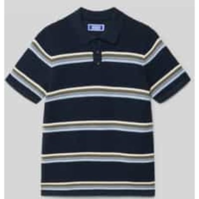 JACK&JONES - JORMAINE KNIT STRIPE POLO JNR - Jongens - Polo's