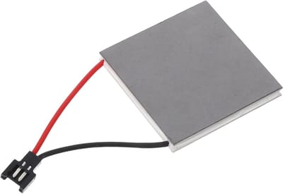 Ventilator Blad - Reparatiedelen Kachelventilator - Haard Verwarming - Stille Werking - 4 x 4 x 0.25 cm - Zilver
