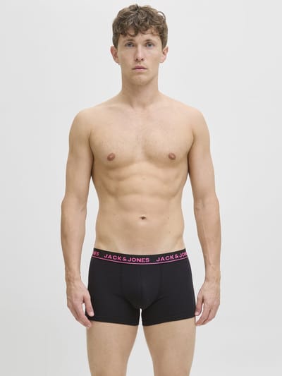 JACK&JONES - JACPLAIN SOLID TRUNKS 4 PACK - Heren - Onderbroeken