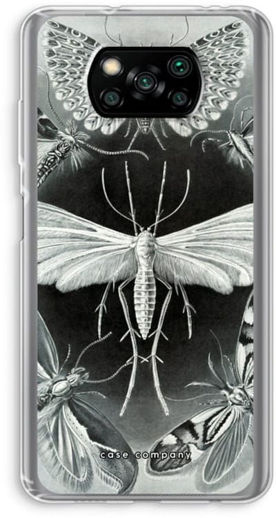 Case Company® - Hoesje geschikt voor Poco X3 Pro hoesje - Haeckel Tineida - Soft Cover Telefoonhoesje - Bescherming aan alle Kanten en Schermrand