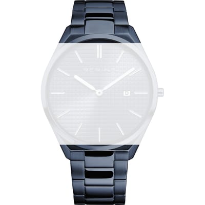 Bering Straps PT-A17240S-BSL Ultra Slim Horlogeband