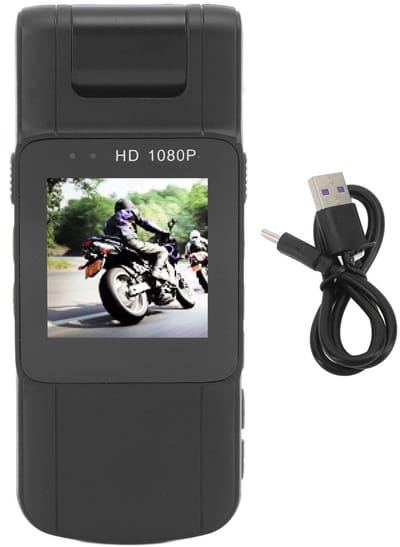 Dailygoody - Draagbare Camera - 1080P Hd - 180 graden roterende lens