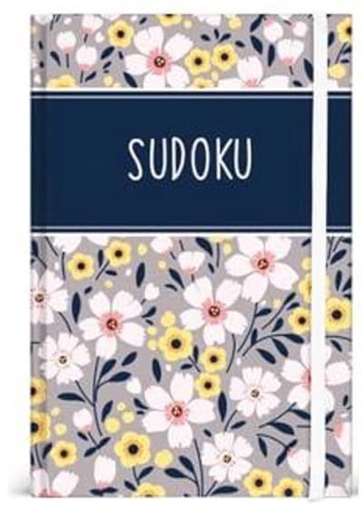 Pocket Notitieboek met Bloemenpatroon - A6 formaat - Meer dan 100 Sudoku Puzzels voor Cognitieve Ontwikkeling en Vermaak