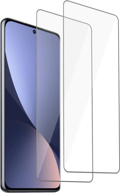 2x Screenprotector geschikt voor Xiaomi 12 – Screen Protector Tempered Glass