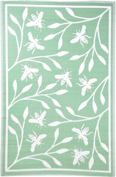 Esschert Design Buitenkleed Bijenprint 182X122 Cm