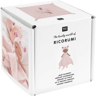 Rico Design Ricorumi Haakset "Baby Blankies" - Biggetje