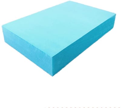 Schuimblokken Hoge Dichtheid - Knutselmateriaal Modelleer - Creatieve Projecten - Gemakkelijk Te Vormen - 50 x 60 cm - Blauw