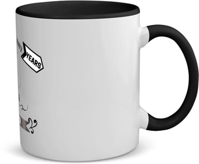 Akyol - oldtimer 50 jaar koffiemok - theemok - zwart - Verjaardag cadeau - papa - collega - grappige tekst - 350 ML inhoud