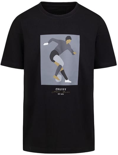 Cruyff - Turn T-Shirt - Zwart