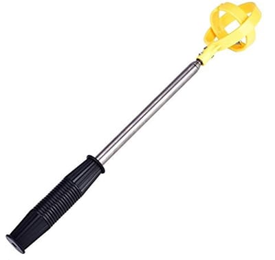 Dailygoody - Golfballen Picker - Telescopische Balretriever - Praktisch Golfaccessoire - Geel - Golfbal Opvanger - Efficiënt Voor Golfspelers