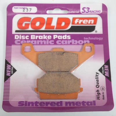 Plaquette de frein Gold Fren pour Scooter Sym 125 CT 2003 à 2004 AVG Neuf
