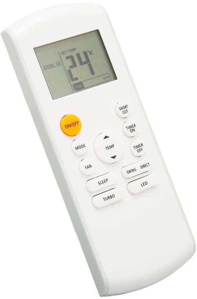 Dailygoody - Afstandsbediening Airconditioner - Universeel - Compatibel - Vervangend model - Voor R57 RG57 Serie - Geschikt voor diverse merken