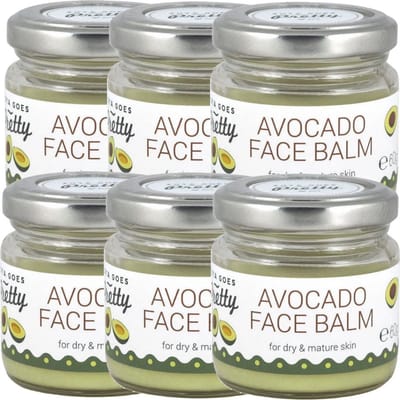 Zoya Goes Pretty - Avocado Face Balm - Balsem Droge/rijpere Huid 60gr - 6 pak
