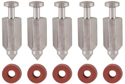 Reparatieset voor vlotternaald en zitting met pakkingen voor Briggs & Stratton motoren, geschikt voor 5HP en 6HP, 5 stuks