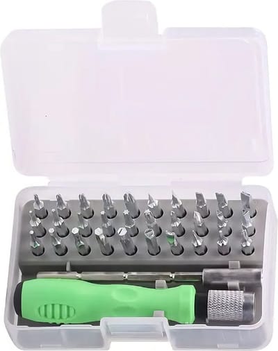 DW4Trading 32 Delige Precisie Schroevendraaierset Magnetisch - Reparatie van Elektronica, Laptop, Pc, Mobiele Telefoon