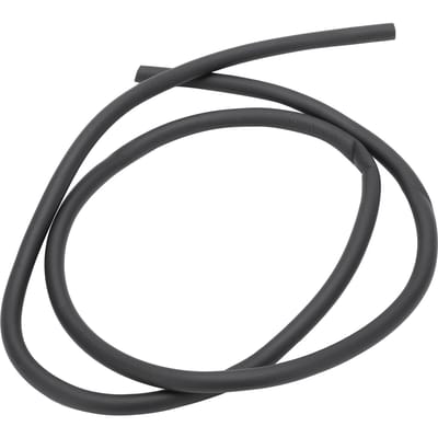 Tube en Mousse Noir Longueur 1,3 Mètres Doux Absorbant les Chocs Doublure de Boîtier de Vélo pour VTT Route black
