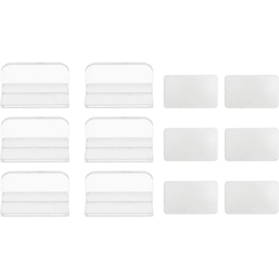 Lot de 6 poignées de couvercle d'aquarium en acrylique durable et à prise sûre pour la maison