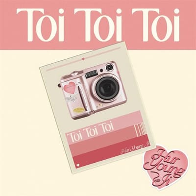Hur Young Ji - Toi Toi Toi-album no poster white