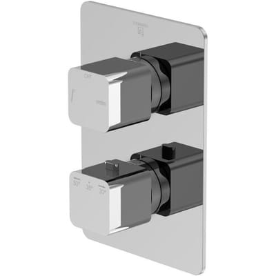Steinberg 230 Series Ready-to-install set for concealed thermostat with 2-way diverter 230.4133 3
