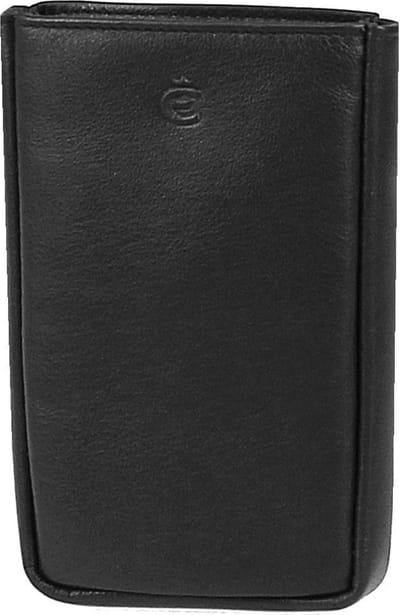 Esquire Logo sleuteletui leer 8 cm - schwarz