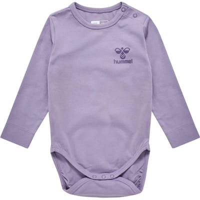 Hummel kinderbody met lange mouwen Hmlmino L/S 226037