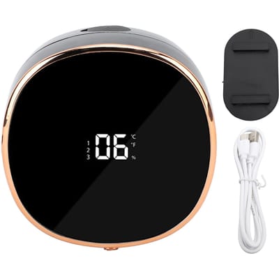 Distributeur de Savon Automatique Moussant Mains Libres Montage Mural Mousse Rechargeable Sans Contact Intelligent Électrique noir