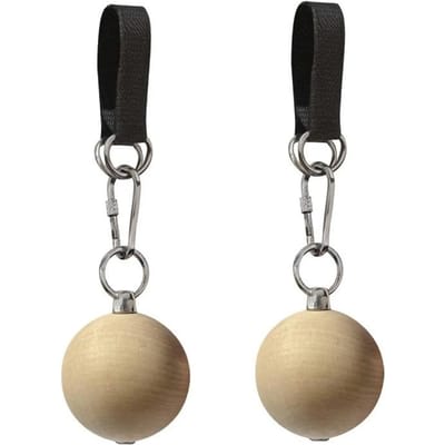 Houten Bal Grip Kracht Trainer voor Pull-ups Onderarm Training Boulderen Bootvaren Vinger Versterker black