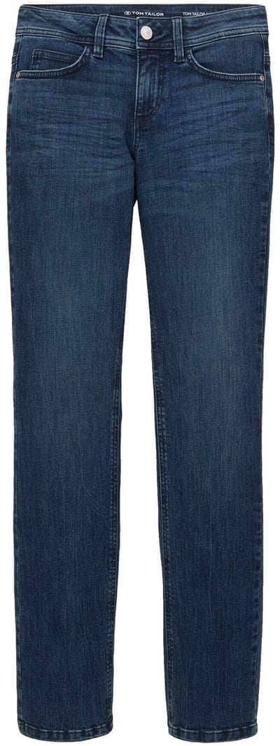 Tom Tailor - TTALEXA STRAIGHT-jeans - Maat 27/30 - dark stone wash denim