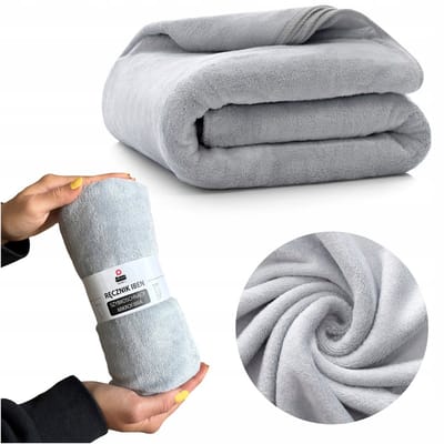 Sneldrogende microvezel handdoek 50x90 cm - Zacht & absorberend