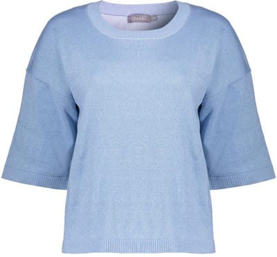 Geisha Trui Gebreide Trui Met Lurex 54037 14 Blue Lurex Dames Maat - S