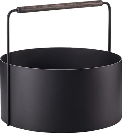 Blomus ASHI Haardhoutmand - H 42 cm, Ø 45 cm (L) - Brown Oak