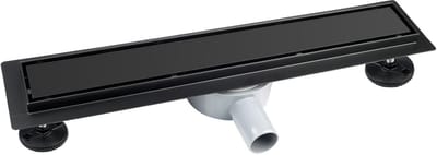Lineaire Doucheput 60cm RVS – Draaibare 2-in-1 Tegel Inleg – Met Geurstopper en Haarzeef