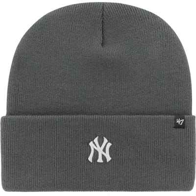 47 - MLB - New York Yankees - Muts - Beanie - Base Runner - Cuff Knit - Charcoal - Volwassenen - One Size