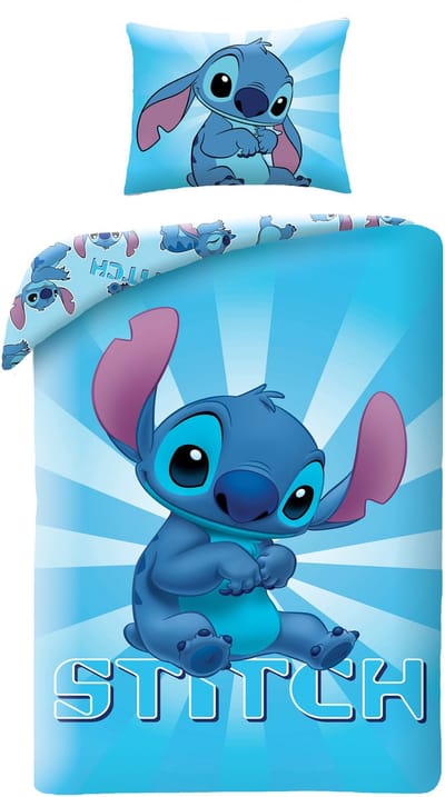 Disney Lilo & Stitch Dekbedovertrek - Eenpersoons - 140 x 200 cm + 50 x 70 cm - Katoen