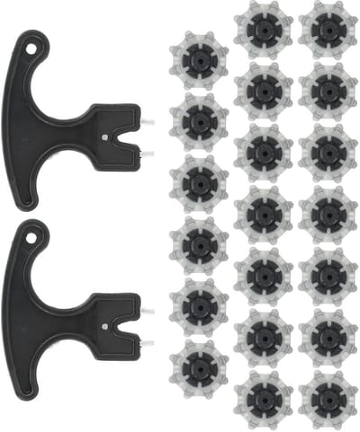 Dailygoods- Golfschoen Spikes Vervanging - 20 Stuks - Antislip Noppen - TPU Materiaal - Schokabsorberend - Duurzaam en Slijtvast - Golfspikes
