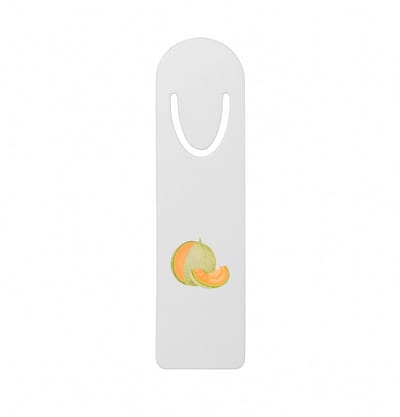Hacebo® - Galia meloen metalen boekenlegger - Fruitschaal - Fruit liefhebbers - Zomerfruit - gezond eten - vrucht Bladwijzer boekenleggers - 12.7 cm x 3.2cm