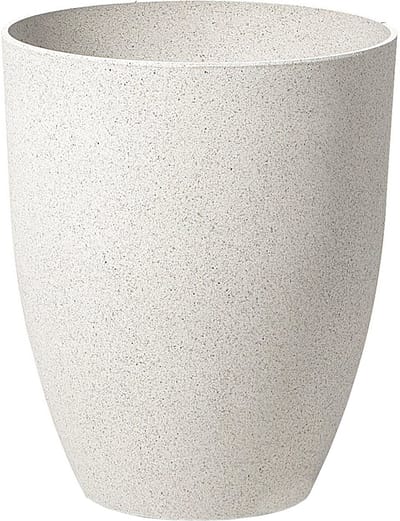CROTON - Plantenbak - Gebroken wit - 35 cm - Stenenmix