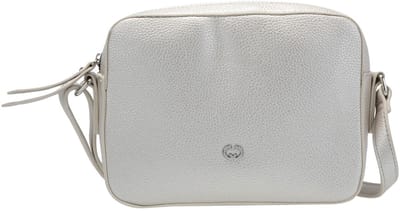 GERRY WEBER Schoudertas Talk Different 1.0 Shoulderbag SHZ1 Metallic Cold Zilverkleurig