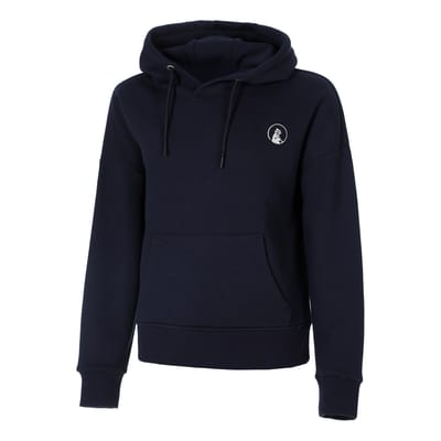 Quiet Please Essential Sweater met capuchon Dames-donkerblauw